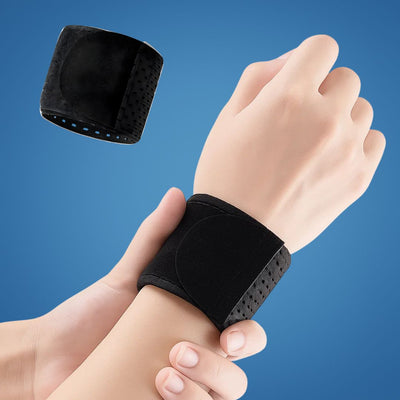FlexWrist | Wrist Support – Pain-Relief Compression – Ultra-Thin & Breathable – Reduces Fatigue & Boosts Comfort for Typists & Athletes