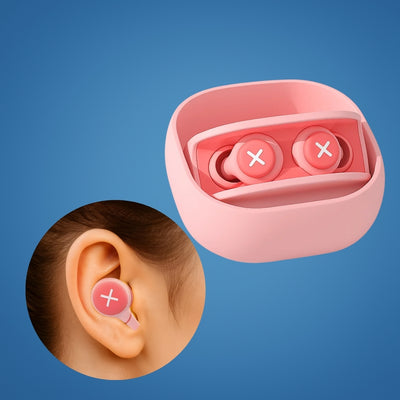SilentNite | Noise‑Cancelling Earplugs – Block Snoring & City Noise – Soft Silicone Fit – Reusable & Hygienic – Ideal for Side Sleepers & Travel