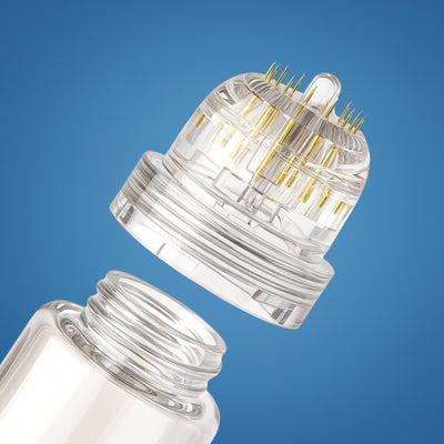 SkinVive | Derma Stamp Applicator – Precise Microneedles – Replaceable Head – Boost Serum Absorption for Radiant Skin