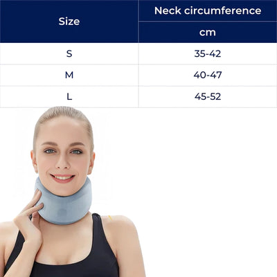 ComfortAlign | Cervical Collar Neck Brace – Pain Relief & Posture Support – Soft Foam Breathable Padding – Adults with Neck Pain Relief