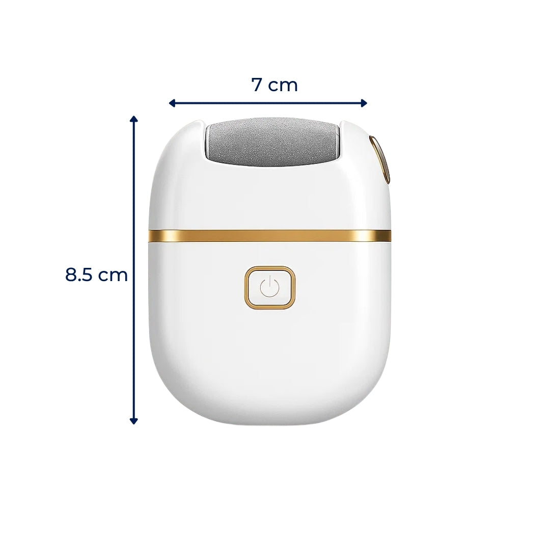 SoleSmooth | Electric Foot File – Callus Remover – Rechargeable Cordless – Heals Cracked Heels – Restores Soft, Smooth Feet at Home
