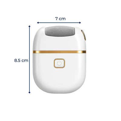 SoleSmooth | Electric Foot File – Callus Remover – Rechargeable Cordless – Heals Cracked Heels – Restores Soft, Smooth Feet at Home