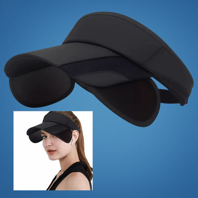 SunGuard | Sun Protection Visor Hat – Extendable Brim – Breathable Mesh – Lightweight UV Shield for Outdoor Walking & Beach Comfort