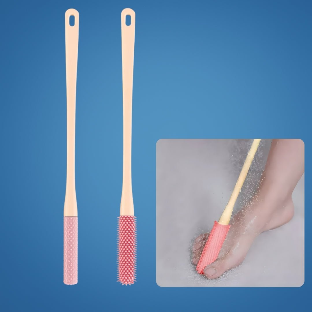 ToeFresh | Between Toe Cleaning Brush – Deep Dirt And Dead Skin Removal – Soft Silicone Bristles – Sensitive Feet And Daily Hygiene