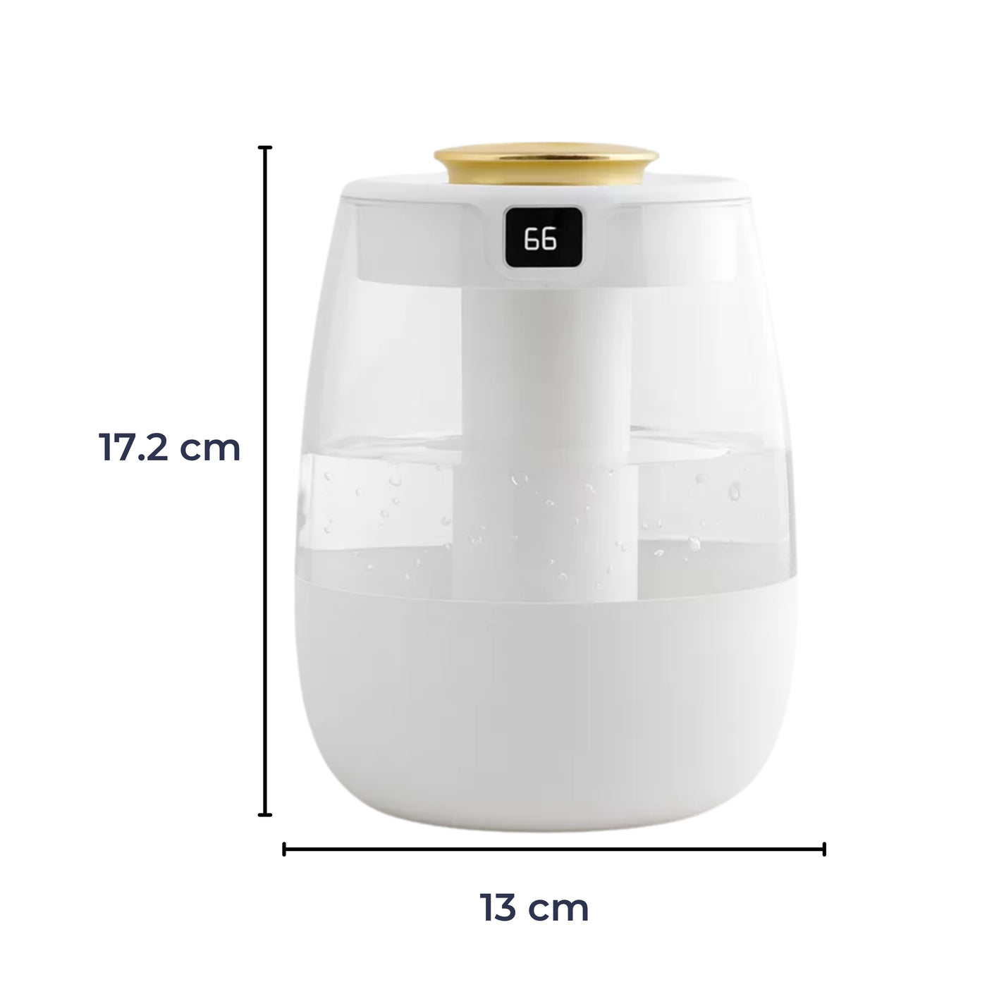 MistEase | Humidifier & Aroma Diffuser – Quiet Night-Light Mode – 1300 ml Tank – Dry Air Relief for Bedroom & Nursery