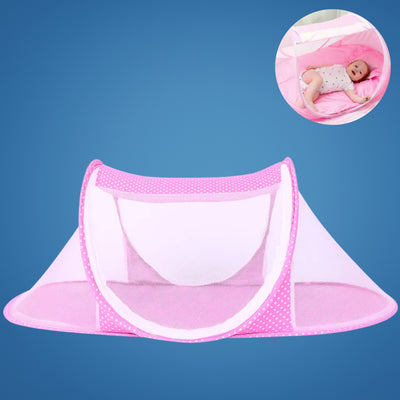 SleepSafe | Baby Travel Bed – Pop-Up Mosquito Net – Breathable Mesh – Infant Outdoor Sleep