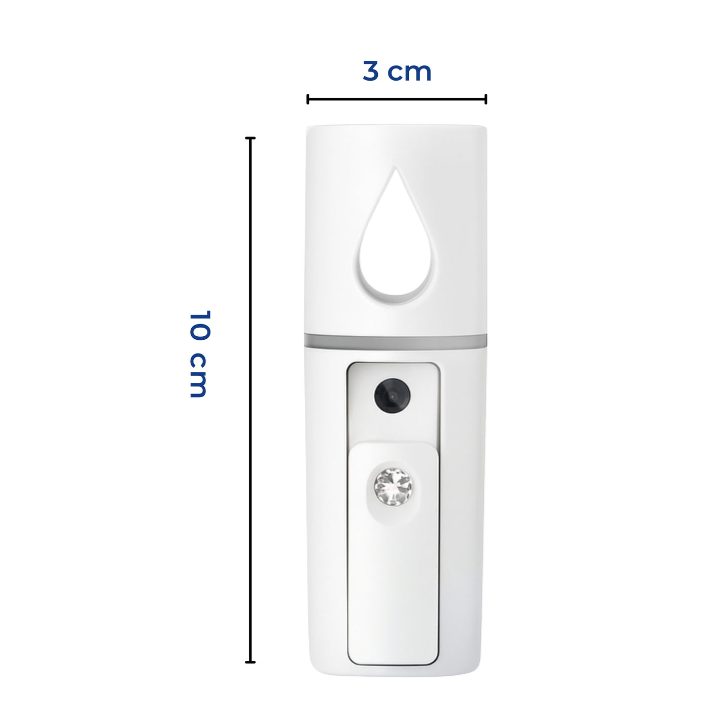 HydraMist | Facial Steamer – Deep Hydration Nano Mist – USB Rechargeable Handheld – Travel & Home Skincare