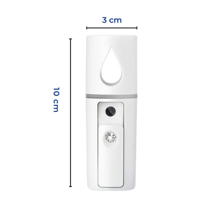 HydraMist | Facial Steamer – Deep Hydration Nano Mist – USB Rechargeable Handheld – Travel & Home Skincare