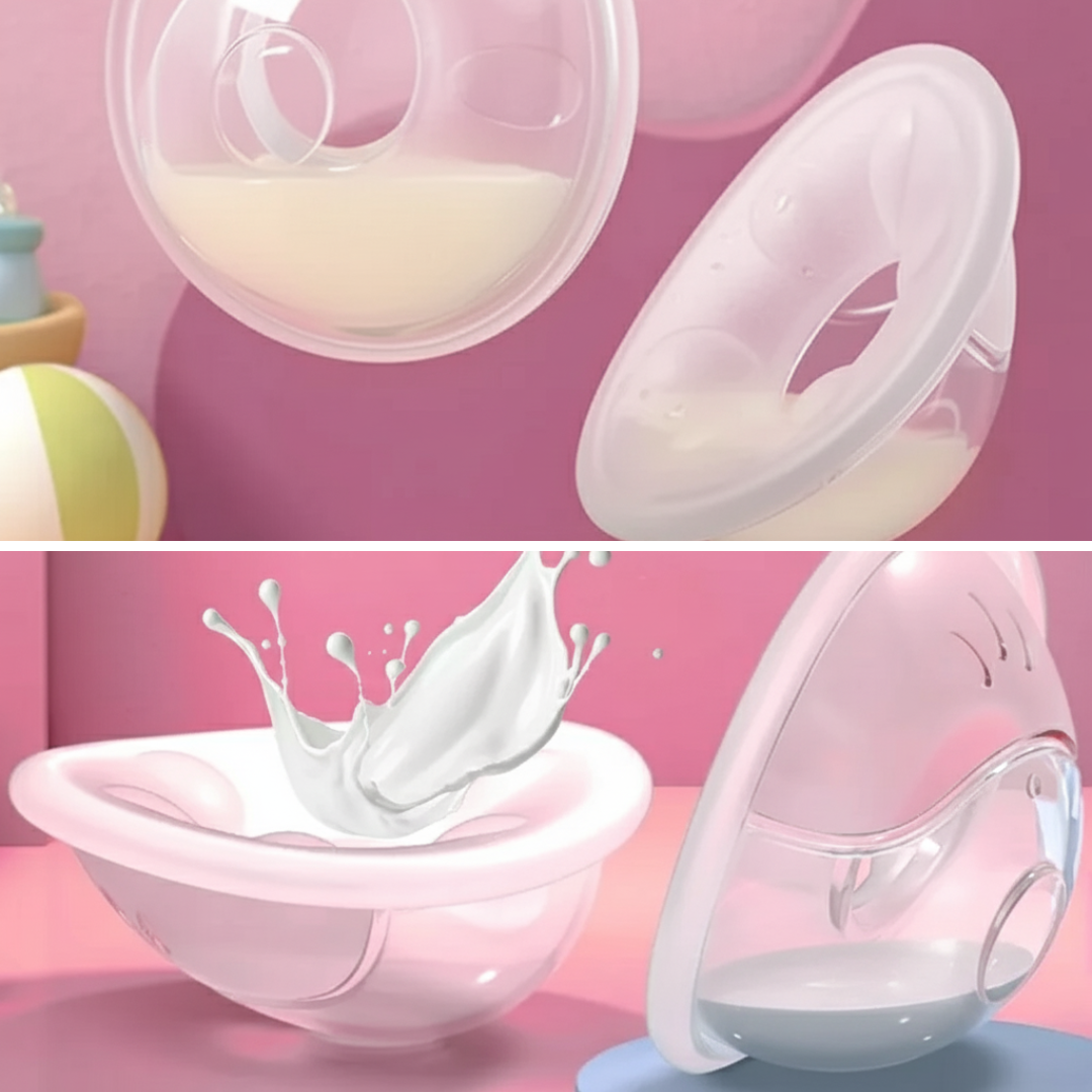 MamaGuard | Breastfeeding Leak Pads – Silicone Adhesion – Thin Reusable – Discreet Leak Protection – Washable Comfort For Nursing Mums