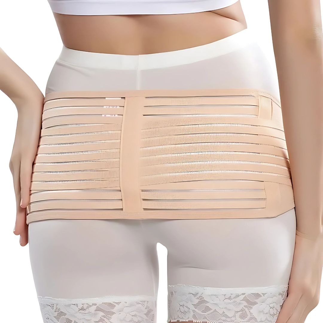 PelviEase | Adjustable Sacroiliac Belt – Postpartum Recovery Support – Breathable Fabric – Relieves Pelvic & Back Pain for New Mothers