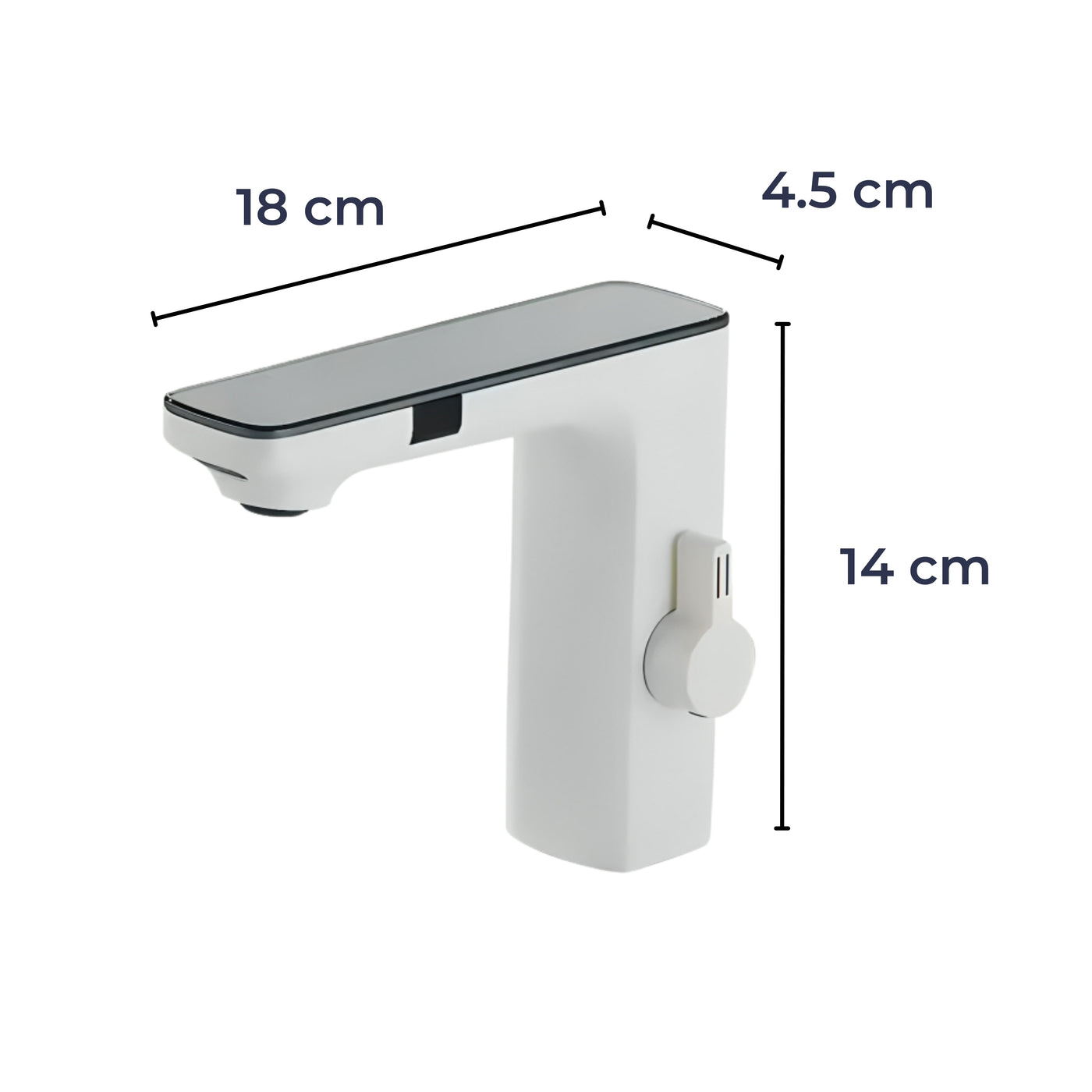 AquaSense | Infrared Sensor Faucet – LED Temperature Display – Automatic Shut-Off – Ideal for Kitchen & Bathroom Safety