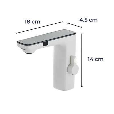 AquaSense | Infrared Sensor Faucet – LED Temperature Display – Automatic Shut-Off – Ideal for Kitchen & Bathroom Safety