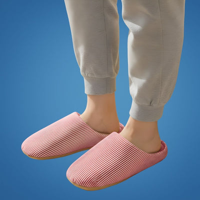 CozyStride | Warm House Slippers – Non-Slip Sole – Cushioned Silent Comfort – Keeps Feet Cozy, Supported & Pain-Free Indoors All Day