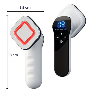 CelluTherm | Handheld Massager – Cellulite Reduction – Heat & Vibration Therapy – Weight Loss Toning & Smoother Skin
