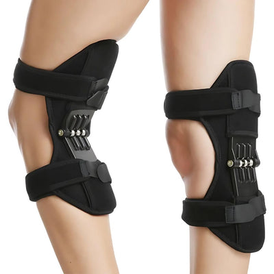 KneeGuard Pro | 1x Pair of Hinged Knee Brace Stabilizers for Pain Relief | Adjustable Support for Knee Injuries Arthritis and Post-Surgery Recovery