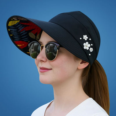 SunGuard | Wide‑Brim UPF Sun Hat – Adjustable Draw‑Cord – Lightweight Breathable Fabric – Summer UV Protection for Beach & Garden
