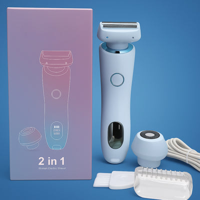 SilkGuard | Bikini Trimmer – Irritation-free Gentle Shave – Waterproof Wet & Dry – Precision Head – Women with Sensitive Skin