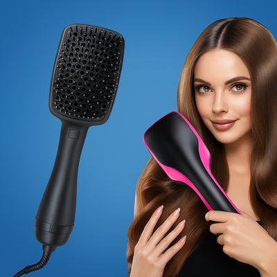 SilkFlow | Hair dryer brush – Volumising ionic technology – 1000W lightweight – Salon-quality blow dries at home