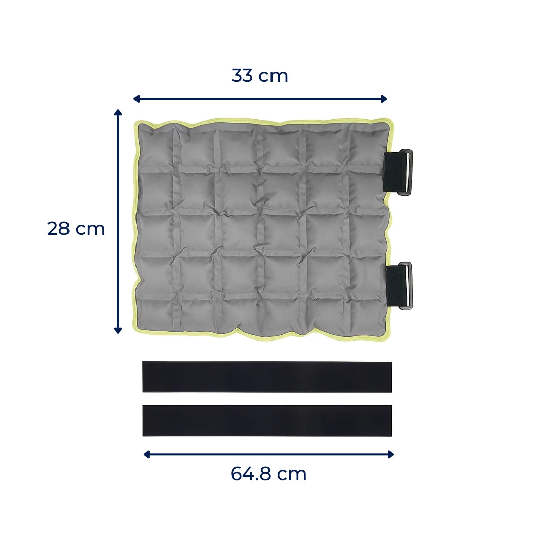 CryoRelief | Knee Ice Pack Wrap – Cold Therapy – Flexible Gel Bead Wrap – Reduces Swelling – Relieves Pain – Speeds Injury Recovery