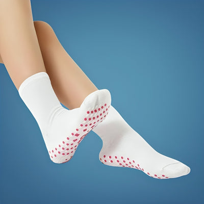 SlimTherm | Self-Heating Socks – Magnetic Therapy – Breathable Slimming Thermal Socks for Cold Feet Relief – Boosts Circulation & Comfort