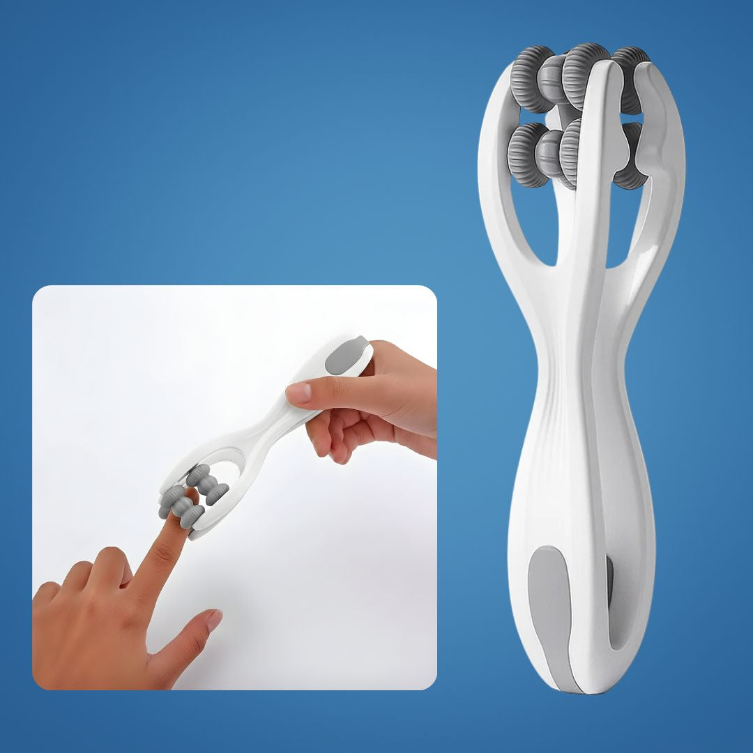 DexiEase | Finger Roller Massager – Pain Relief & Circulation Boost – Hypoallergenic Silicone – Portable Therapy For Stiff Tired Hands