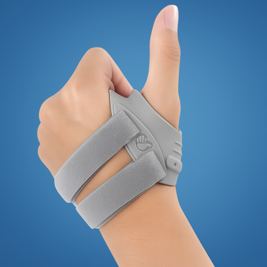 OrthoRelief | Thumb Support Brace – Pain Relief & Joint Stabilisation – Breathable Lightweight Splint – CMC Joint Arthritis & Sprain
