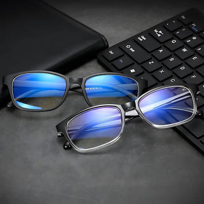 VisionGuard Blue Light Glasses | Eye Strain Relief - Sleep Improvement - Computer screen glasses - Anti-Reflective Coating