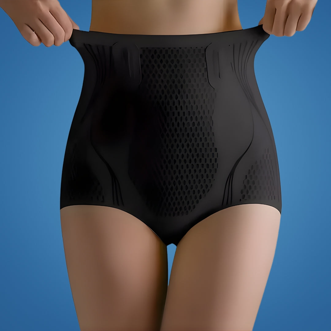 SmoothSilhouette | Tummy Control Shapewear Briefs – High Waist – Breathable Seamless Fit – Flattens Belly – Feels Invisible All Day
