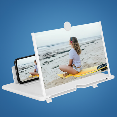 ClarityView | Screen Magnifier – Eye-Protection HD Fresnel Lens – Foldable Portable Design – Bigger Screen Comfort Anywhere
