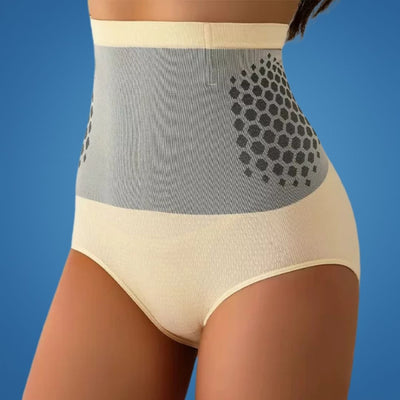 ShapeEase | Tummy Control Knickers – Seamless Smoothing – High Waist – Breathable Comfort – Slimming Confidence – Invisible Under Dresses