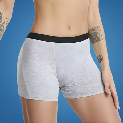 FlowGuard | Period Underwear Leak-Proof Boxers – 4-Layer Absorbent Protection – Soft Breathable Cotton for Comfort & Confidence All Day