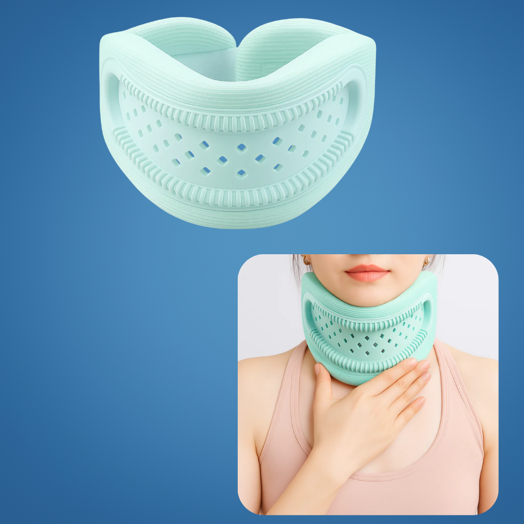 CerviSoft | Soft Cervical Collar – Lightweight Neck Support Brace – Foam Cushioning Breathable Design – Pain Relief for Office & Sleep