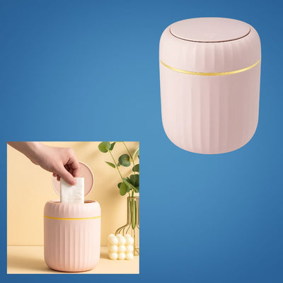 NeatBin | Desktop Bin – Odour-Sealing Lid – Durable Removable Inner Bucket – Compact Space-Saving Design – Keeps Desks Clean & Fresh