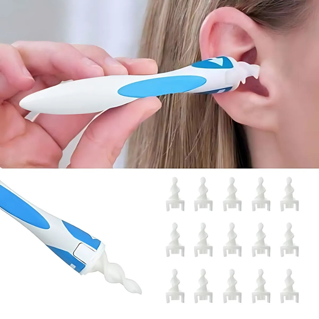 ClearEar | Silicone Earwax Remover – Safe – Non-Invasive – Flexible For Ear Hygiene – Hearing Comfort – Clarity & Itch Relief
