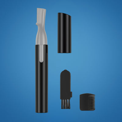 GroomEase | Eyebrow Trimmer – Painless Precision – Stainless Steel Mini Facial Shaver – For Sensitive Skin & On-the-Go Grooming