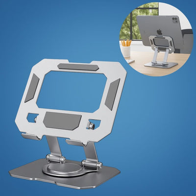 DeskEase | Adjustable Tablet Stand – Ergonomic Comfort – Foldable Anti‑Slip Design – Ideal for Work, Study, Travel & Video Calls