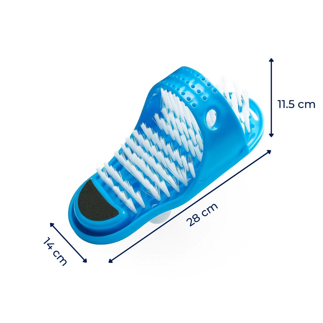 FeetEase | Shower Foot Scrubber Mat – No-Bend Deep Clean Foot Massage – Suction-Cup Anti-Slip Design – Relieves Aches & Softens Skin