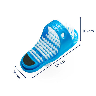 FeetEase | Shower Foot Scrubber Mat – No-Bend Deep Clean Foot Massage – Suction-Cup Anti-Slip Design – Relieves Aches & Softens Skin