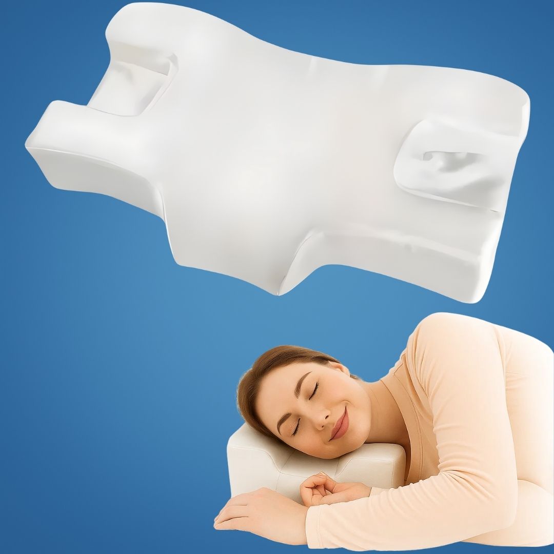 SkinRest | Memory Foam Beauty Pillow – Anti-Wrinkle Support – Breathable Cooling Comfort – Rejuvenated Skin & Pain-Free Sleep Nightly