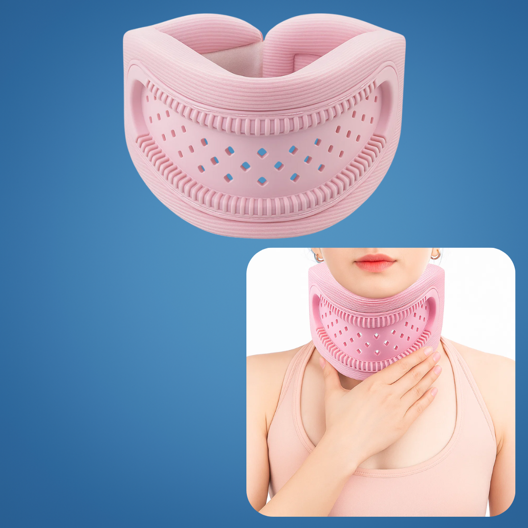 CerviSoft | Soft Cervical Collar – Lightweight Neck Support Brace – Foam Cushioning Breathable Design – Pain Relief for Office & Sleep