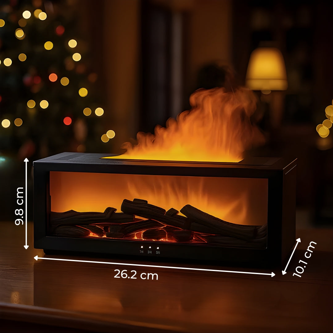 CalmAura | Essential Oil Diffuser Humidifier – Deep Sleep & Dry-Air Relief – Quiet USB-Powered 150 ml Tank – Bedroom & Living Room