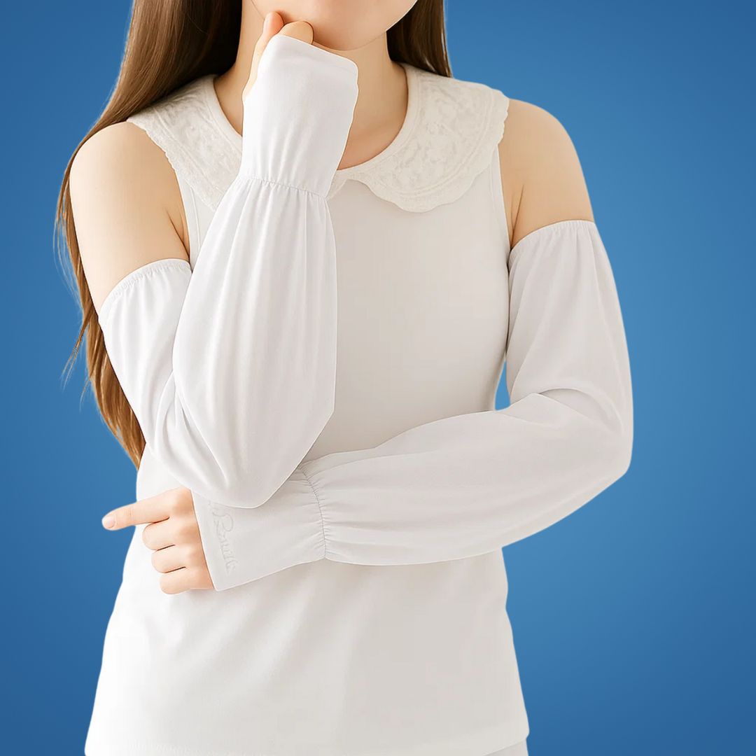 ShadeGuard | UV Arm Sleeves – Cooling Sun Protection – Breathable Anti-Slip Grip – Keeps Arms Cool Dry Comfortable – For Cycling Running