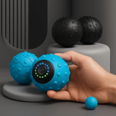 ReliefSphere | Vibrating Massage Ball – Deep-Tissue Muscle Relief – 5-Speed Vibration – Portable Recovery – Pain Relief & Faster Healing