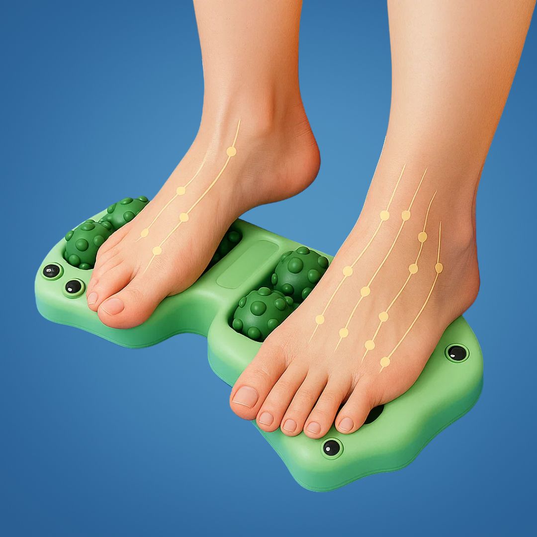 FootEase | Foot Massage Roller – Plantar Fasciitis Relief – Deep Tissue Pressure – Improves Circulation – All-Day Home Comfort