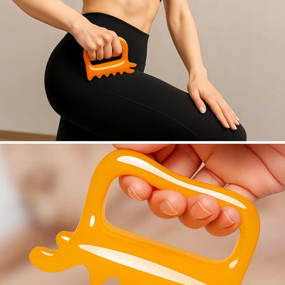 MuscleEase | Acupressure Massager – Knot Relief – Smooth-Edge Handheld Design – Back & Shoulder Recovery – Relax Muscles & Boost Circulation