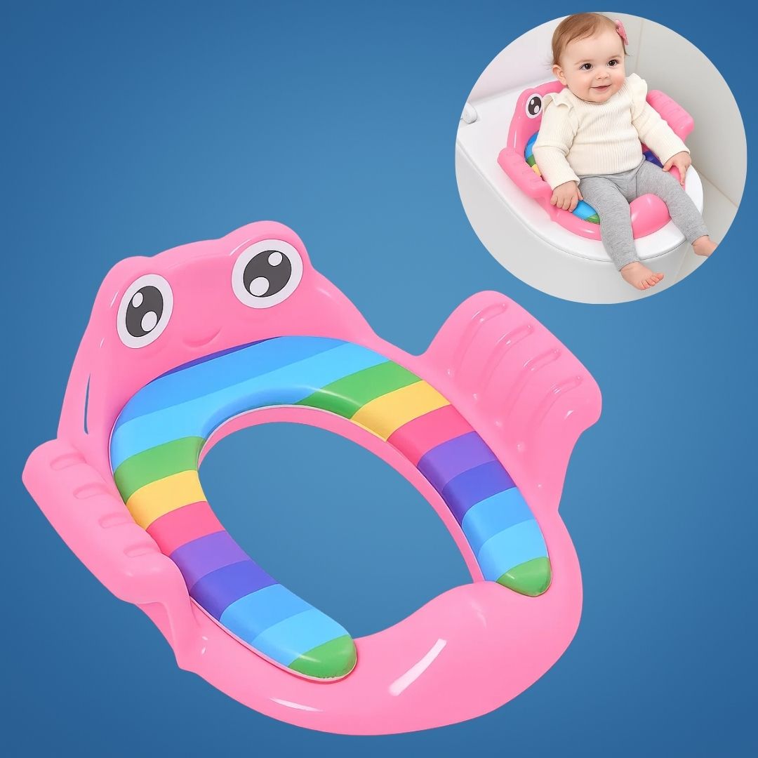 TrainEase | Portable Potty Seat – Secure Non‑Slip Design – Easy‑Clean Plastic – Compact Travel Solution for Potty Training Toddlers