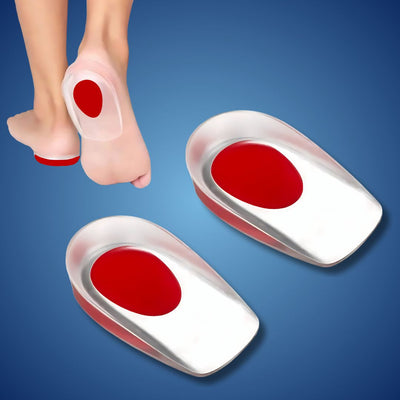 ComfortStep Plantar Heel Cups Gel Pads | Enhanced Cushioning - for Heel Pain Relief and Foot Issues