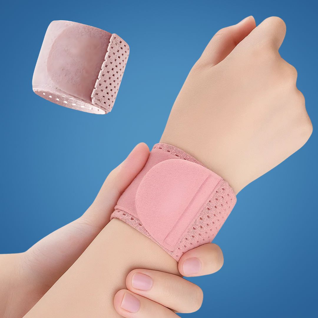 FlexWrist | Wrist Support – Pain-Relief Compression – Ultra-Thin & Breathable – Reduces Fatigue & Boosts Comfort for Typists & Athletes