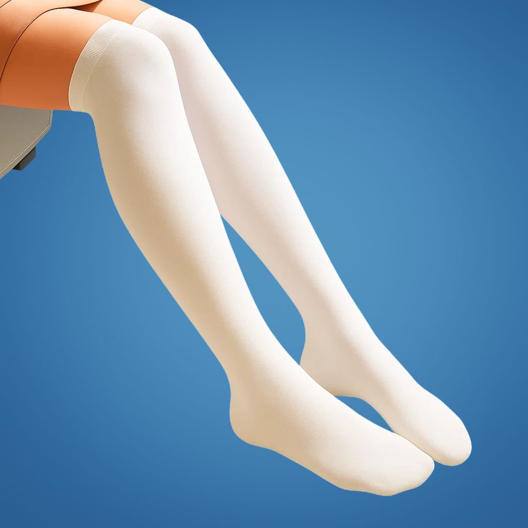 LegEase | Thigh‑High Compression Socks – Boost Circulation – Graduated Compression – Reduce Swelling – Improve Recovery – All‑Day Energy