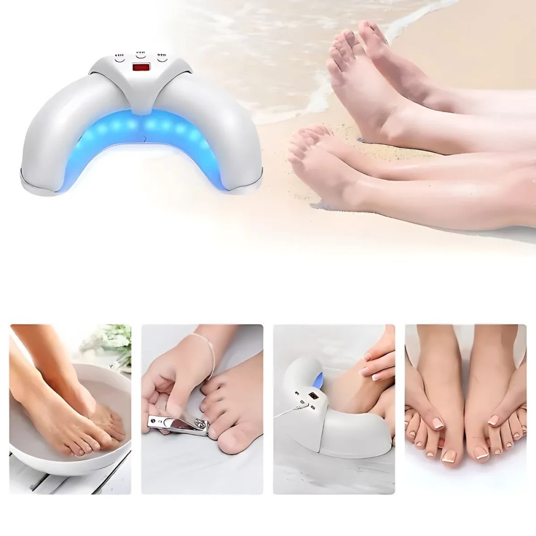 FungiFree | Laser Nail Fungus Device – Dual‑Wavelength Penetration – Compact Home Use – Fungal Nail Restoration